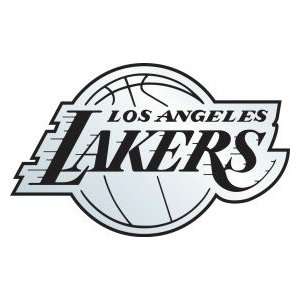  Los Angeles Lakers Silver Auto Emblem Automotive
