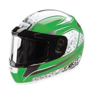  Z1R Phantom Sno Tron Snow Helmet Large  Green Automotive