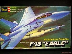 72 REVELL F 15 EAGLE VINTAGE MODEL KIT  