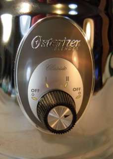 OSTERIZER 4094 CLASSIC CHROME BEEHIVE ELECTRIC BLENDER 500 WATTS 