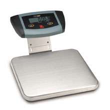 110 LB X 0.05 LB OHAUS ES50L LOW PROFILE COMPACT BENCH SHIPPING SCALE 