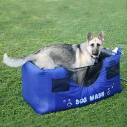   Portable And Inflatable Dog Washing Station Bath Grooming Bath  