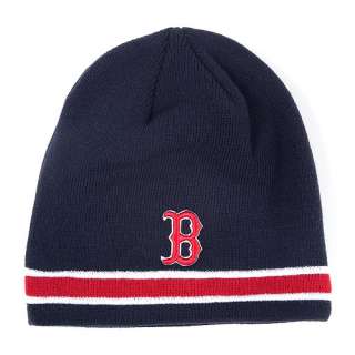 BOSTON RED SOX Super Pipe Knit Winter Ski Hat  