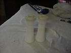 VINTAGE TUPPERWARE SALT PEPPER SHAKERS HOUR GLASS  