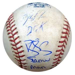   Dr. K Autographed Game Used Shea Stadium MLB Baseball PSA/DNA #M69302