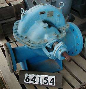 Ingersoll Rand 6 x 10   14 Iron Split Case Pump  