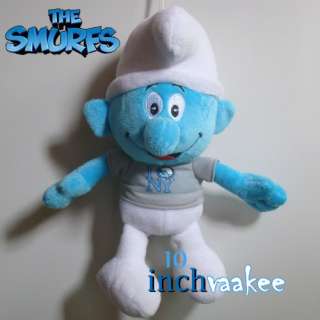 The Smurfs Plush Toy 9 Clumsy Smurf Soft Smurf Doll Stuffed Animal 