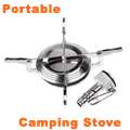 Portable Camping Steel Stove Gas Burner for Picnic Cookout Burner 
