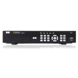 See 8 Channel H.264 DVR Security System + 4 Color Cameras QS408 411 