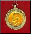 1976 NATIONAL Bicentennial MEDAL Coin GOLD PLATED with BOX & PAPER