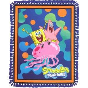  Sponge Bob and Patrick Fleece Throw Kit