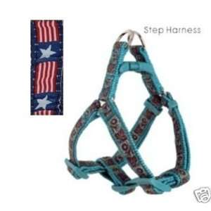   : Douglas Paquette STEP Dog Harness AMERICANA SMALL: Kitchen & Dining