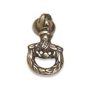   solid brass 15/16 long ornamental pendant pull i