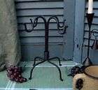 Coffee Cup Mug Rack Hook Tree Stand Black Wrought Iron items in 