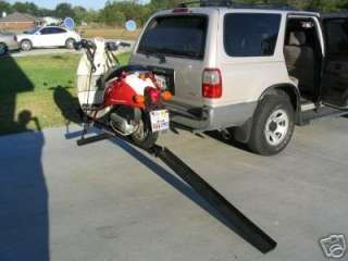 Hitch mounted moped hauler carrier for scooter & vespa  