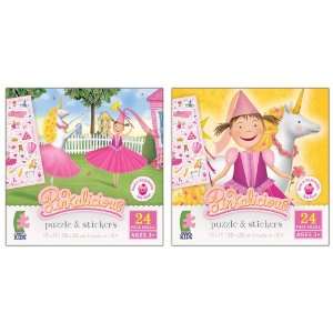  Pinkalicious   24 Piece Puzzle with Stickers   2 Pack 
