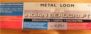 indian bead loom kit   metal and wood, Impex  