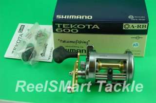 New Shimano Tekota 600 Levelwind Conventional Reel  