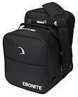 ebonite compact single black 1 ball bowling bag expedited shipping