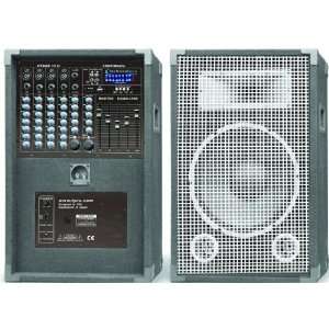  Tech Pro Powered PA STAGE System 12 Cabs Musical 