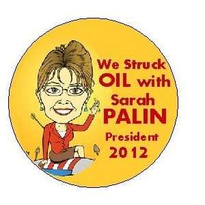   President 2012 Political Pinback Button 1.25 Pin / Badge Everything