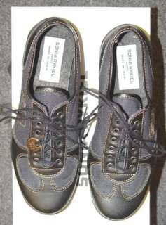 Sonia Rykiel 03 4a Denim Leather Sneakers Tennis Shoes 41 / US 11 