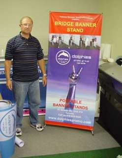 Trade Show X Banner Stand Display 31*71 + FREE PRINT  