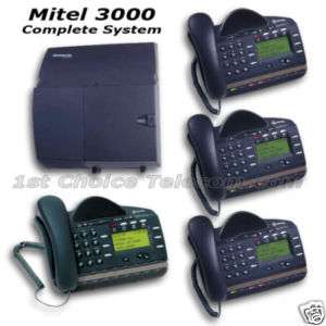 Mitel 3000 Complete Business IP Phone System   W/Extras  