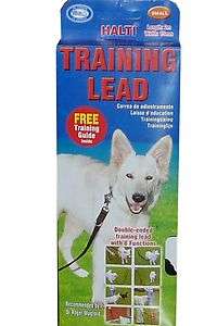 Halti Double Ended Dog Puppy Training Lead with 8 Different Functions 
