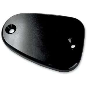 Joker Machine Front Master Cylinder Cover   Smooth   Black Anodized 09 