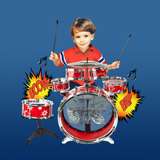 11 pcs drum set red toy musical instrument $ 24 95 $ 10 95 shipping