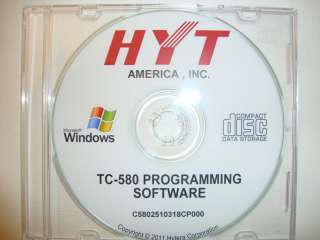 HYT TC 580 PROGRAMMING SOFTWARE v1.03.18  