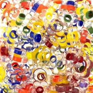  Daisy Slicers Primary Colors Furnace Glass Beads: Arts 