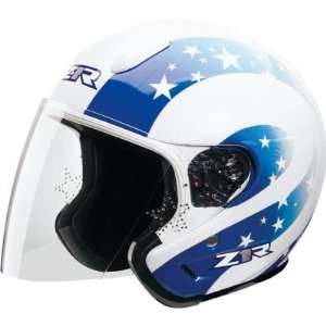  Z1R Womens Ace Starbrite Helmet   X Large/Blue 