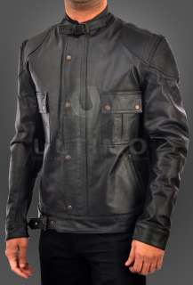 Wesley Gibson Wanted McAvoy Indy Black Leather Jacket  