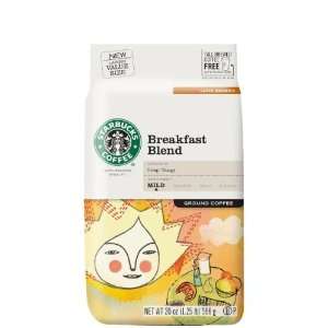 Starbucks Breakfast Blend Coffee, 20 Ounce Bag  Grocery 