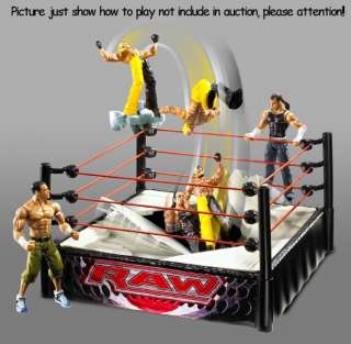 Mattel WWE Flexforce Flip Kickin Rey Mysterio Figure Green Loose 