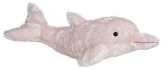 12 Aurora Plush Pink Dolphin Toy Stuffed Animal NEW  