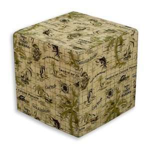  Chooty & Co be15k351 Cube Foam Ottoman: Home Improvement