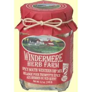 Windermere Herb Farm Spicy South Western Dip Mix (4.2 oz. glass jar 