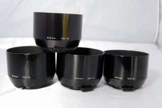 Nikon genuine lens hood HS 14 52mm snap on for 105mm micro Nikkor 