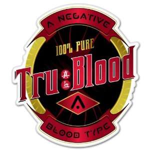  True Blood Vampire Drink sticker decal 4 x 5 Everything 