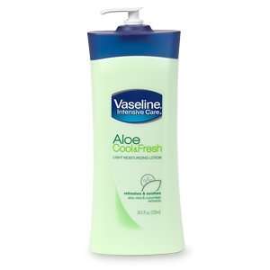  Vaseline Intensive Care Aloe Cool&fresh,lotion 24.5oz 