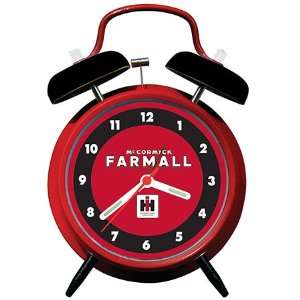 Farmall Twin Bell Alarm Clock: Home & Kitchen