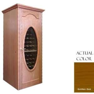   Series Wine Cellar   Glass Doors / Golden Oak Cabinet Appliances